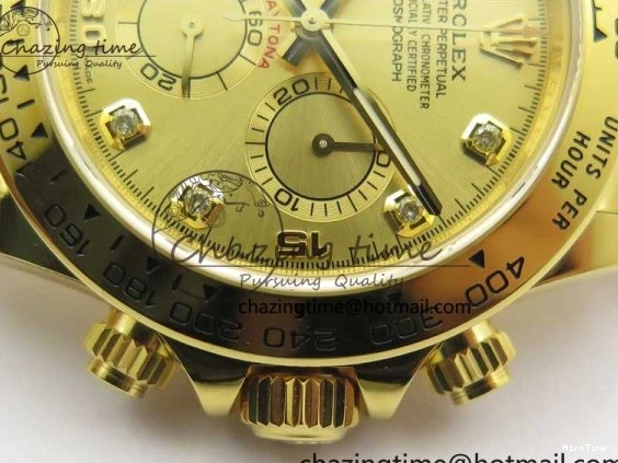 MiroTime 0210 Daytona 116508 YG Noob 1:1 Best Edition 904L YG Case and Bracelet YG Crystal Dial SA MultiPurpose 2628